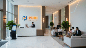 LOBI RUANGAN LPH HCI HALAL CHECK INDONESIA JAKARTA